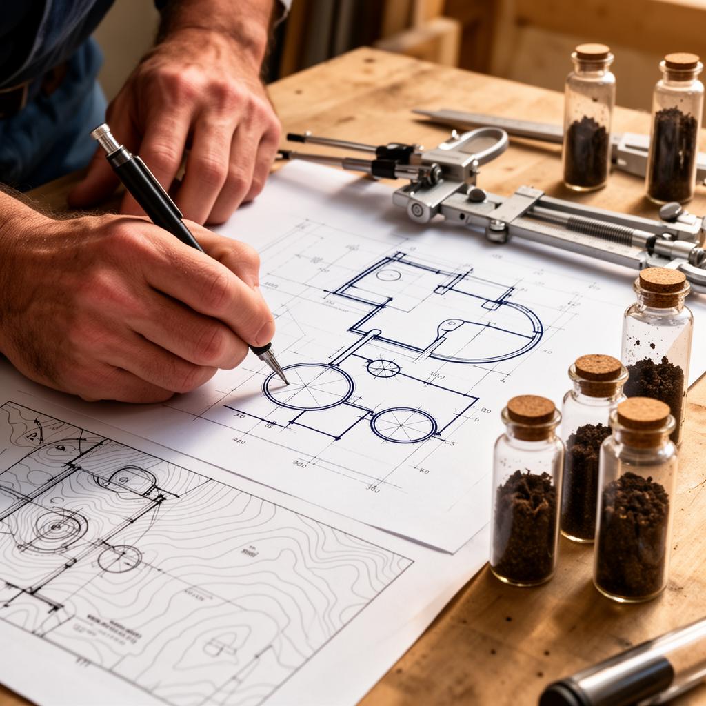 Septic system design planning